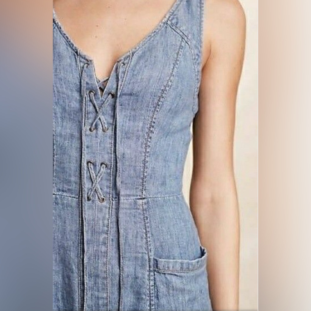 Anthropologie Denim Dress